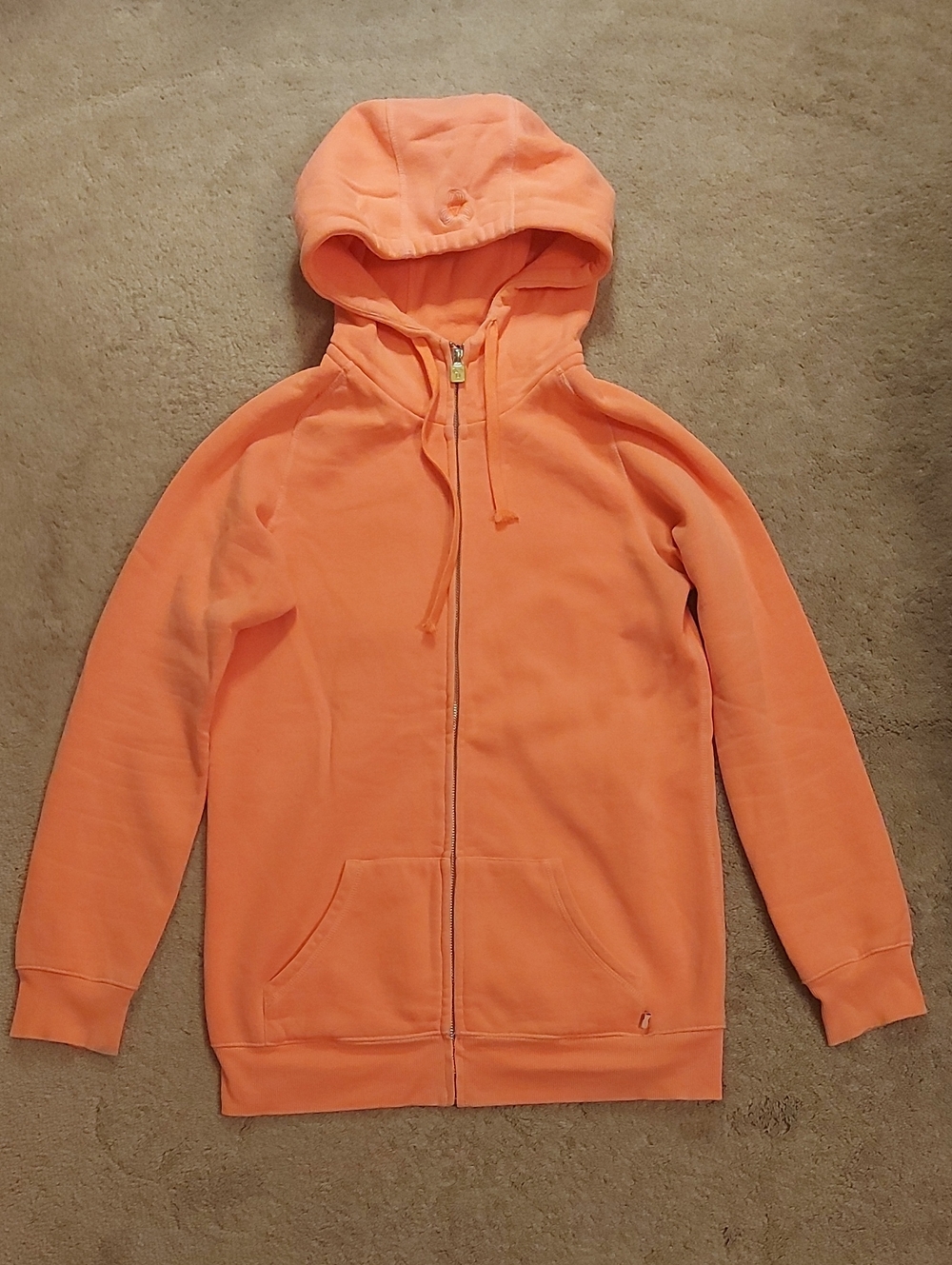 🦋3/$30 TNA neon orange hoodie